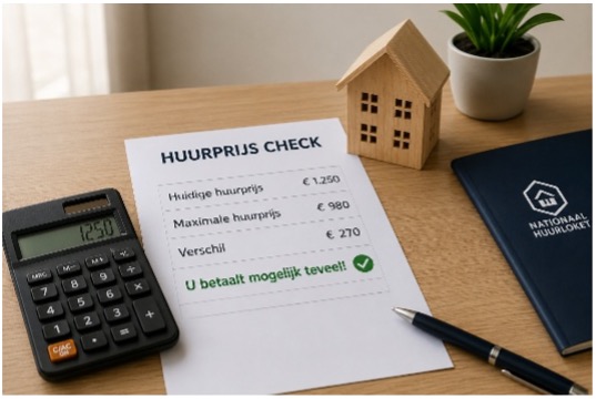 Huurder vraagt zich af of de huurprijs te hoog is